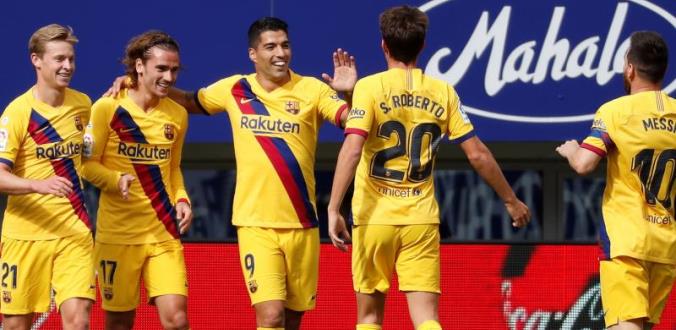 Vòng 9 La Liga: Barcelona chiếm lĩnh ngôi đầu bảng của Real Madrid