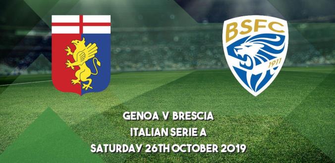 Soi kèo bóng đá Genoa vs Brescia hôm nay, 01h45 ngày 27/10