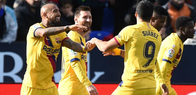 Vòng 14 La Liga: Thắng kịch tính, Barcelona giữ vững ngôi vô địch