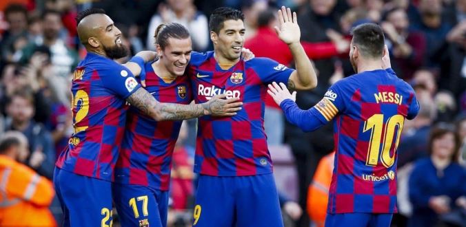 Lượt đi La Liga 2019/2020: ĐKVĐ Barcelona độc chiếm ngôi đầu bảng
