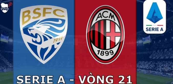 Nhận định - Soi kèo bóng đá Brescia vs AC Milan hôm nay, 02h45 ngày 25/01