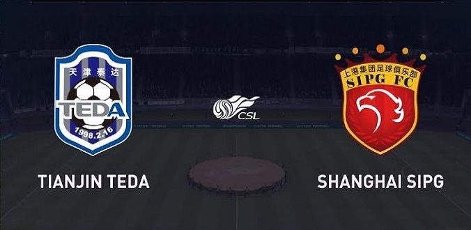 Tỷ lệ kèo bóng đá Tianjin Teda vs Shanghai SIPG hôm nay, 18h35 ngày 27/7