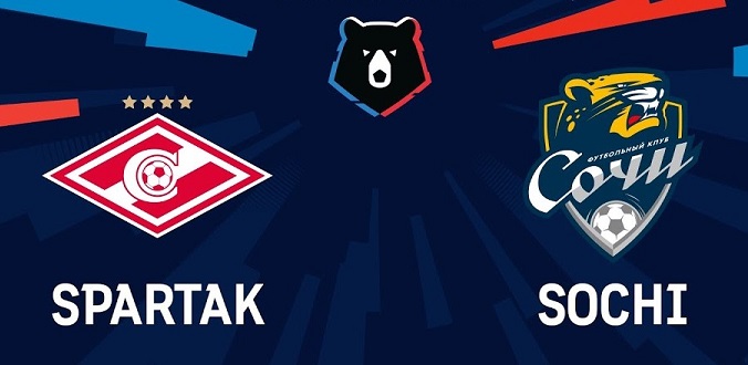 Soi kèo bóng đá Spartak Moscow vs Sochi hôm nay, 00h00 ngày 10/8