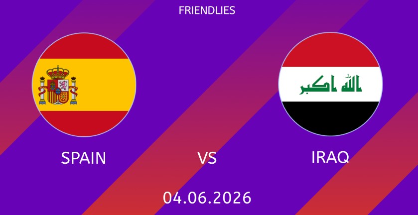 Kèo nhà cái Tây Ban Nha vs Iraq hôm nay, 2h00 ngày 5/6