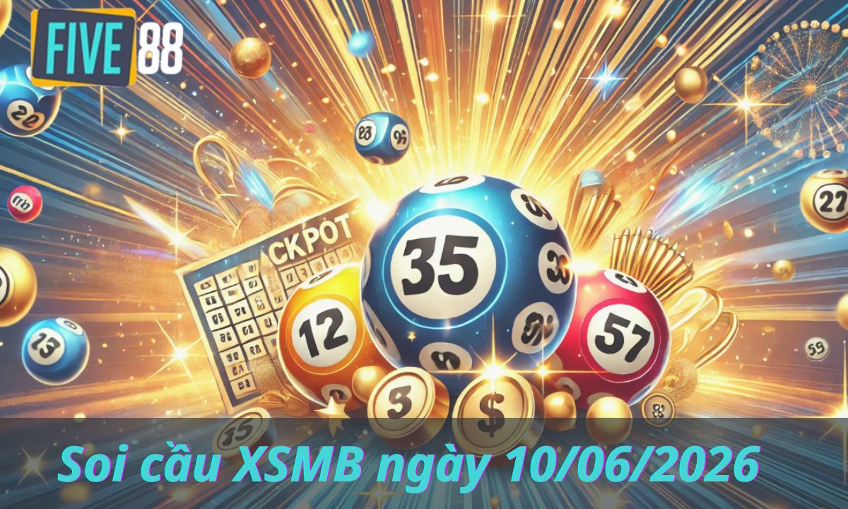 Soi cầu XSMB ngày 10/06/2026 - Chốt lô miền Bắc