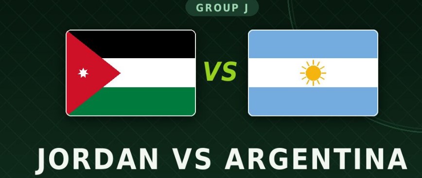 Tylekeo Jordan vs Argentina hôm nay, 9h00 ngày 28/6 (F8)