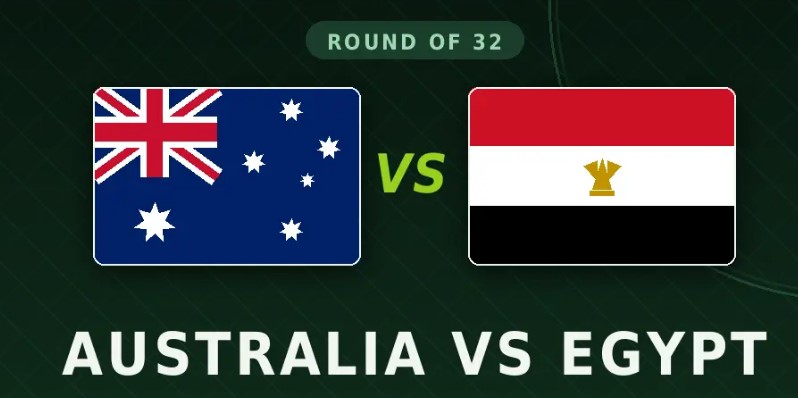 Tỷ lệ kèo Australia vs Ai Cập hôm nay, 1h00 ngày 4/7