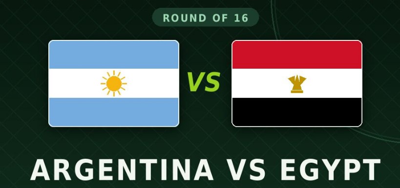Tỷ lệ kèo Argentina vs Ai Cập hôm nay, 23h00 ngày 7/7