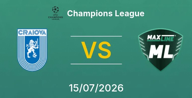 Kèo nhà cái Craiova vs Maxline Vitebsk hôm nay, 0h30 ngày 16/7