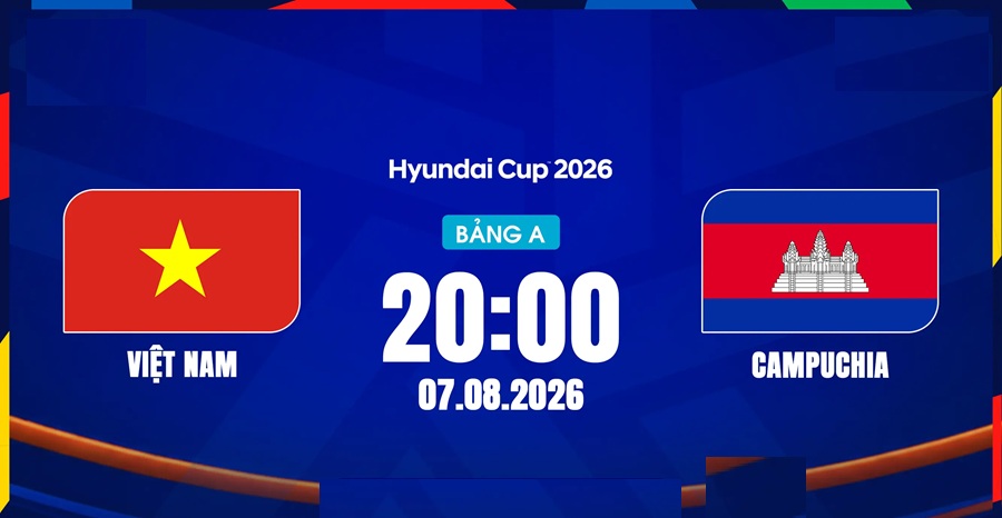 Kèo nhà cái Việt Nam vs Campuchia hôm nay, 20h00 ngày 7/8