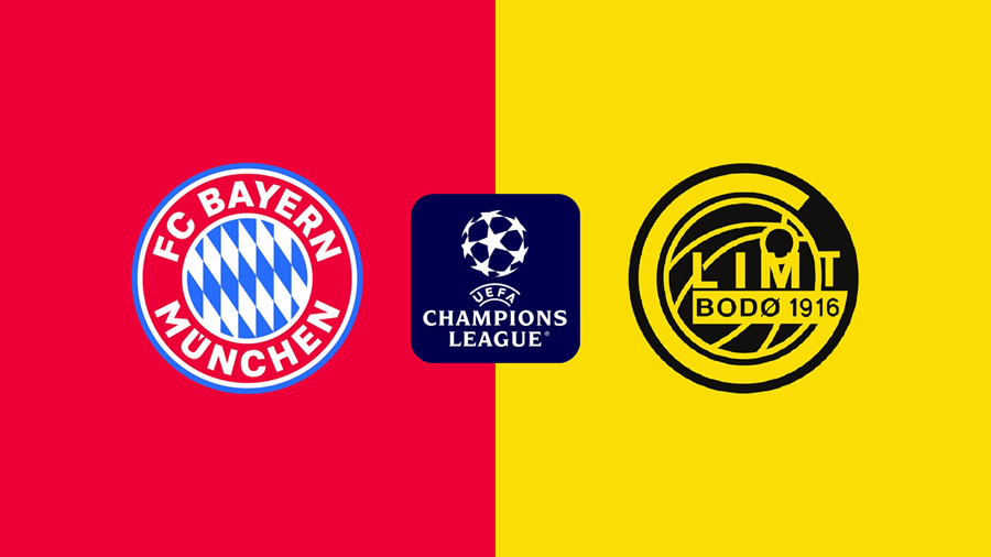 Kèo nhà cái Bayern Munich vs Bodo Glimt hôm nay, 02h00 ngày 11/09