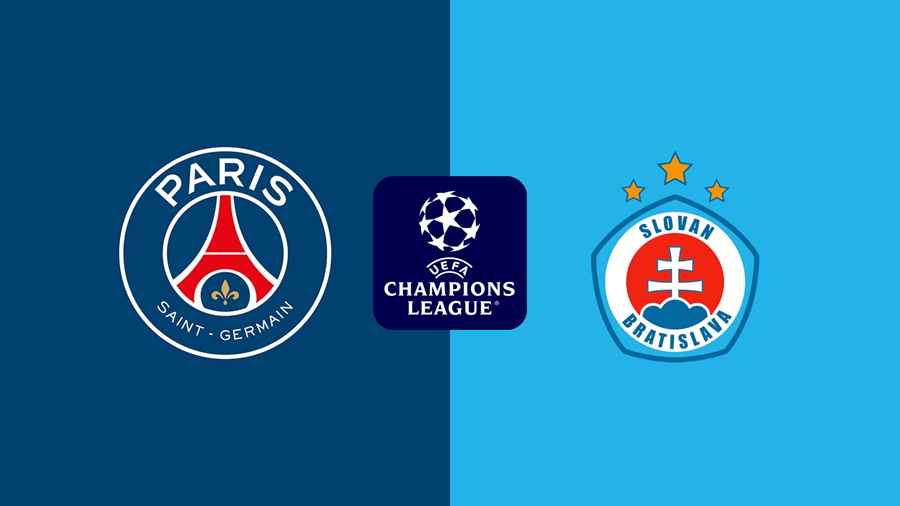 Soi kèo PSG vs Slovan Bratislava hôm nay, 02h00 ngày 10/09