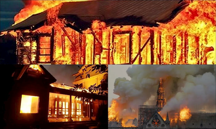 Mơ thấy nhà mình bị người lạ đốt  