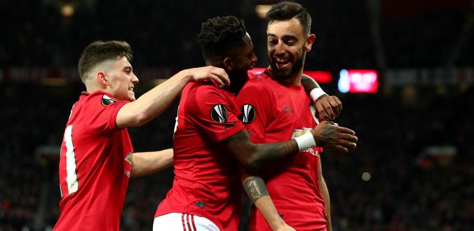 Trận hòa 1-1 trên đất Bỉ ở lượt đi buộc Man United phải có chiến thắng ở lượt về.